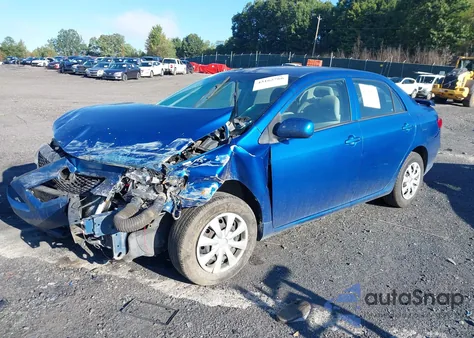 2010 Toyota Corolla Le z USA, uszkodzony, nr VIN 1NXBU4EEXAZ339251